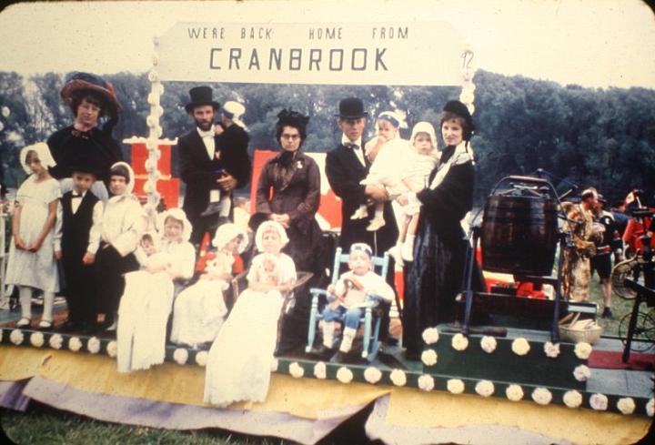 centennialfloat.jpg - Centennial Parade in Cranbrook, Ontario.