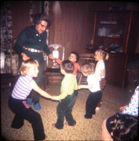 grammaparsonshergrandkids.jpg - Gramma Parson playing with the grandkids.