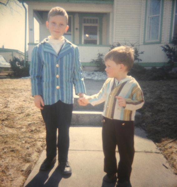 thebrothers.jpg - Rick & I in our Sunday best.