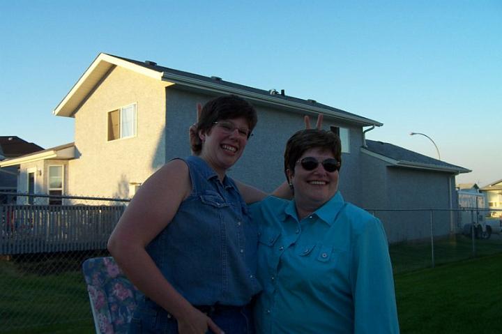 barbsusansbirthdayparty.jpg - Barb & her mom on their birthday.