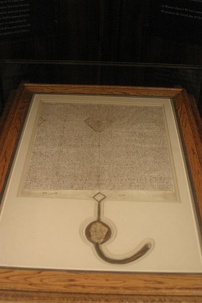 IMG_3613.JPG - This is the Magna Carta.  It's only 700 years old.